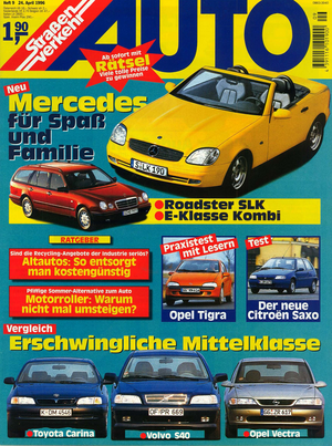 AUTOStraßenverkehr Titel 1996 Heft 09 Vorschau