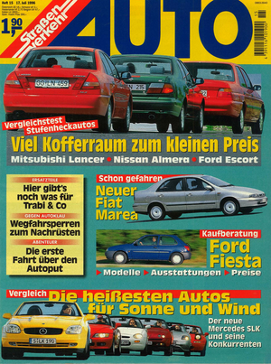 AUTOStraßenverkehr Titel 1996 Heft 15 Vorschau