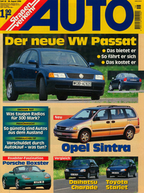 AUTOStraßenverkehr Titel 1996 Heft 18 Vorschau