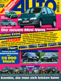 AUTOStraßenverkehr Titel 1996 Heft 21 Vorschau