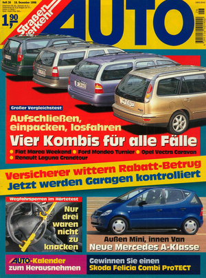 AUTOStraßenverkehr Titel 1996 Heft 26 Vorschau