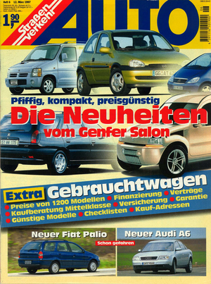 AUTOStraßenverkehr Titel 1997 Heft 06 Vorschau