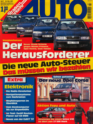 AUTOStraßenverkehr Titel 1997 Heft 07 Vorschau