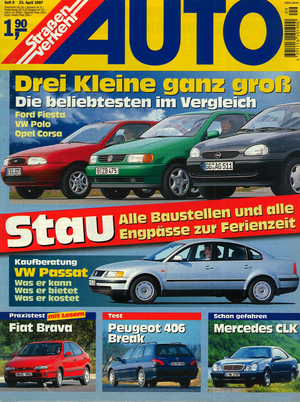 AUTOStraßenverkehr Titel 1997 Heft 09 Vorschau