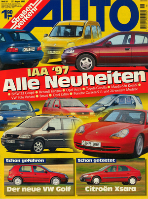 AUTOStraßenverkehr Titel 1997 Heft 18 Vorschau