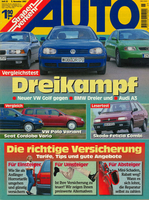 AUTOStraßenverkehr Titel 1997 Heft 23 Vorschau