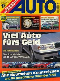 AUTOStraßenverkehr Titel 1997 Heft 26 Vorschau