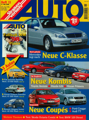 AUTOStraßenverkehr Titel 1998 Heft 11 Vorschau