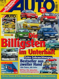 AUTOStraßenverkehr Titel 1998 Heft 16 Vorschau