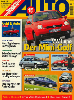 AUTOStraßenverkehr Titel 1998 Heft 19 Vorschau