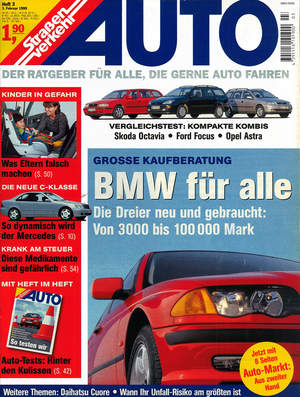 AUTOStraßenverkehr Titel 1999 Heft 03 Vorschau