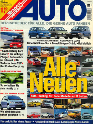 AUTOStraßenverkehr Titel 1999 Heft 06 Vorschau