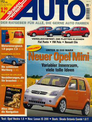 AUTOStraßenverkehr Titel 1999 Heft 08 Vorschau