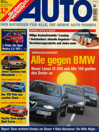 AUTOStraßenverkehr Titel 1999 Heft 11 Vorschau