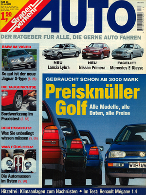 AUTOStraßenverkehr Titel 1999 Heft 13 Vorschau