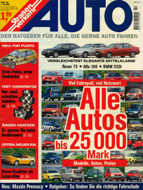 AUTOStraßenverkehr Titel 1999 Heft 14 Vorschau