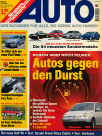 AUTOStraßenverkehr Titel 1999 Heft 15 Vorschau