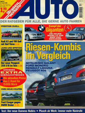 AUTOStraßenverkehr Titel 1999 Heft 17 Vorschau