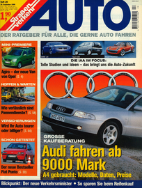 AUTOStraßenverkehr Titel 1999 Heft 20 Vorschau