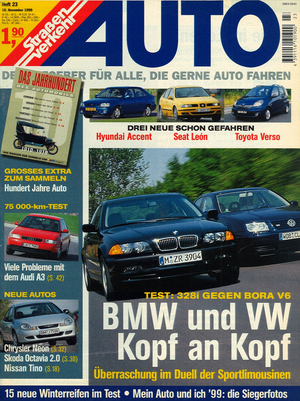 AUTOStraßenverkehr Titel 1999 Heft 23 Vorschau