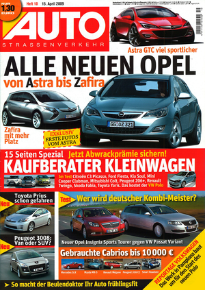 AUTOStraßenverkehr Titel 2009 Heft 10 Vorschau