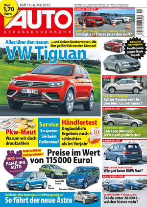 AUTOStraßenverkehr Titel 2015 Heft 11 Vorschau