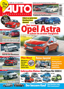 AUTOStraßenverkehr Titel 2015 Heft 14 Vorschau