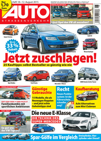 AUTOStraßenverkehr Titel 2015 Heft 18 Vorschau