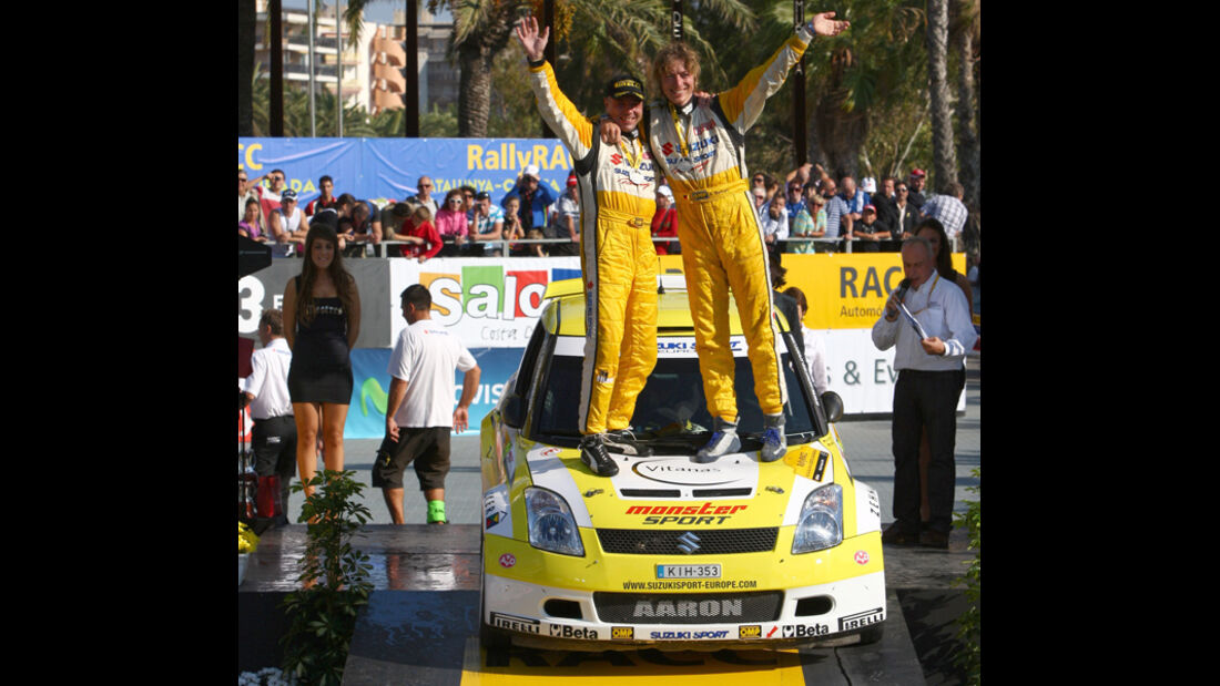 Aaron Burkart Rallye Spanien 2010