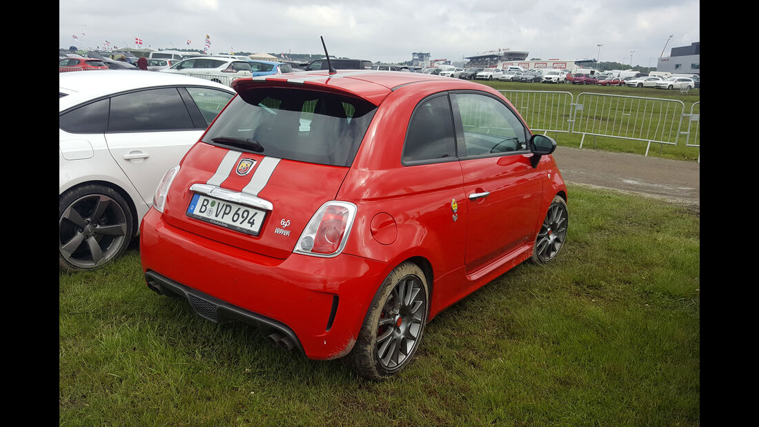 Abarth 695 - Carspotting - 24h-Rennen Le Mans 2016