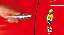 Abarth 695 Tributo Ferrari, Lenkrad, Rundinstrumente