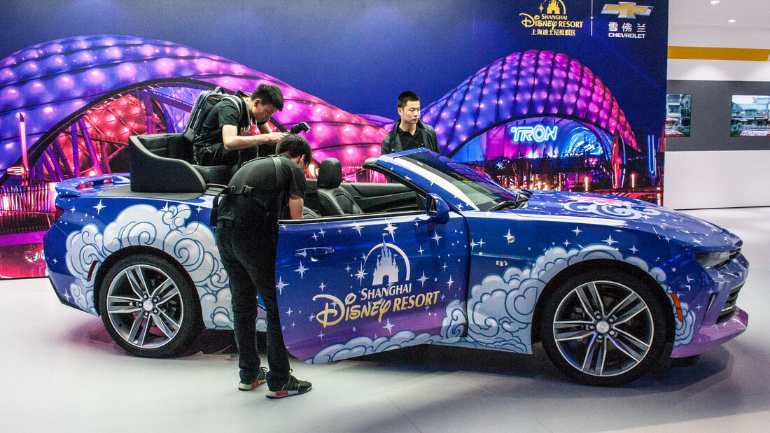 Abgefahrene Autos auf der Shanghai Auto Show 2018