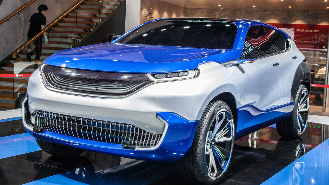 Abgefahrene Autos auf der Shanghai Auto Show 2019