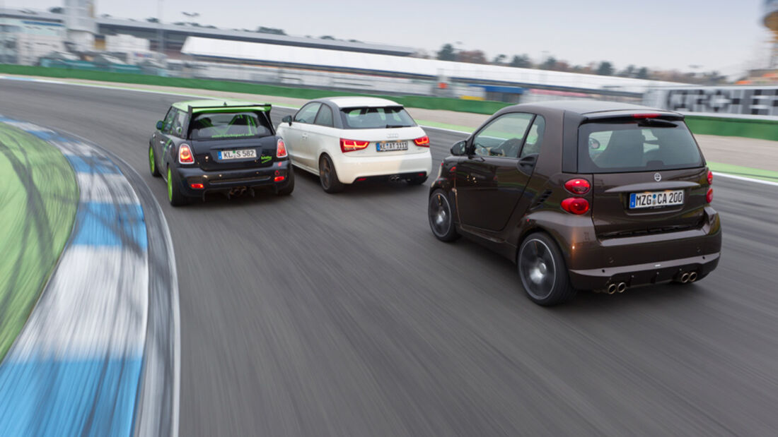 Abt AS 1.4 TFSI, Carlsson Smart Fortwo, Schäfer Mini Cooper CLS