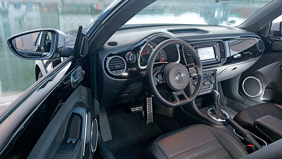 Abt-VW Beetle 2.0 TSI, Cockpit, Lenkrad