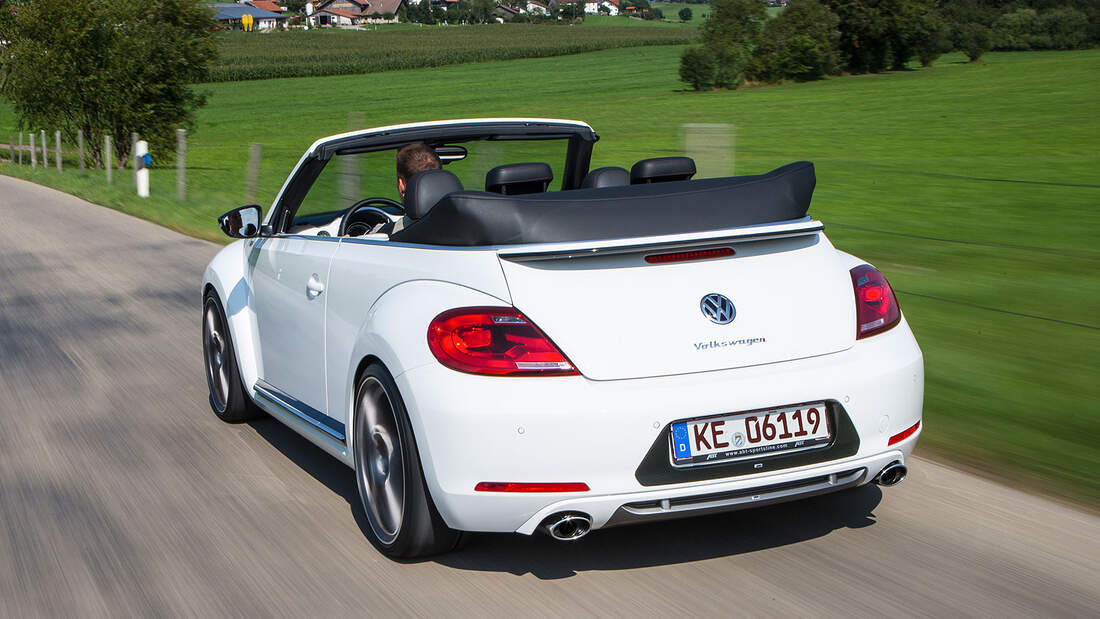 Abt VW Beetle Cabrio: Offener Kugelblitz Mit Bis Zu 260 PS | AUTO MOTOR ...