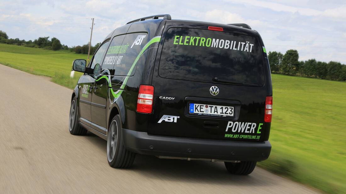 Abt eCaddy - Elektro-Caddy - VW - Elektromobilität - Elektrofahrzeug - Elektroauto - E-Mobilität - Deutsche Post