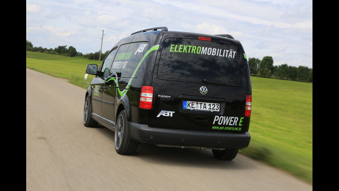Abt eCaddy - Elektro-Caddy - VW - Elektromobilität - Elektrofahrzeug - Elektroauto - E-Mobilität - Deutsche Post