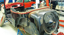 Adler Trumpf Cabrio, Chassis, Restaurierung