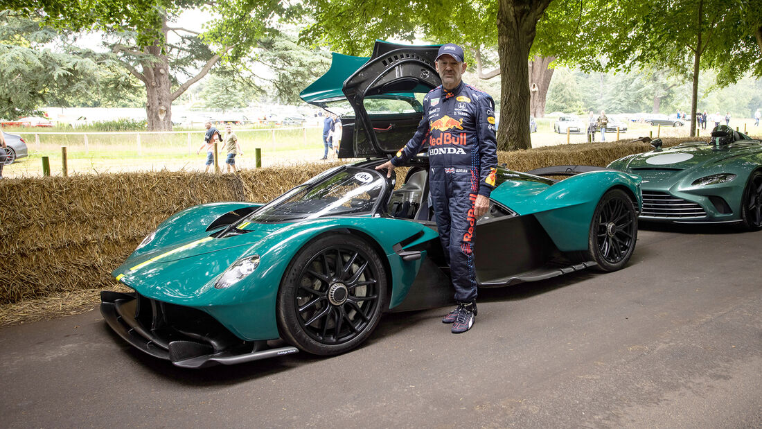 Adrian Newey - Aston Martin Valkyrie - Goodwood 2021