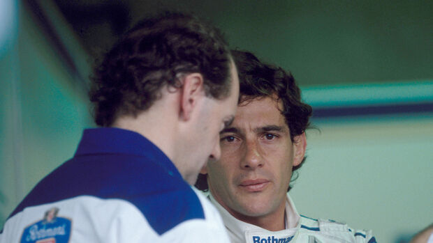 Adrian Newey & Ayrton Senna - Williams - F1 - 1994