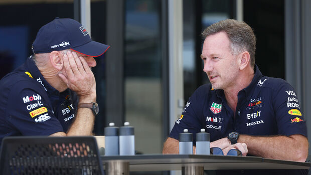 Adrian Newey & Christian Horner - Red Bull - Formel 1 - 2024