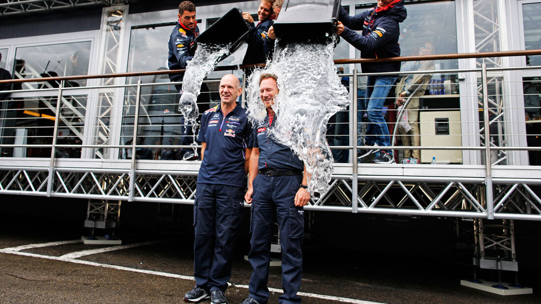 Adrian Newey & Christian Horner - Red Bull - Formel 1 - GP Belgien - Spa-Francorchamps - 23. November 2014
