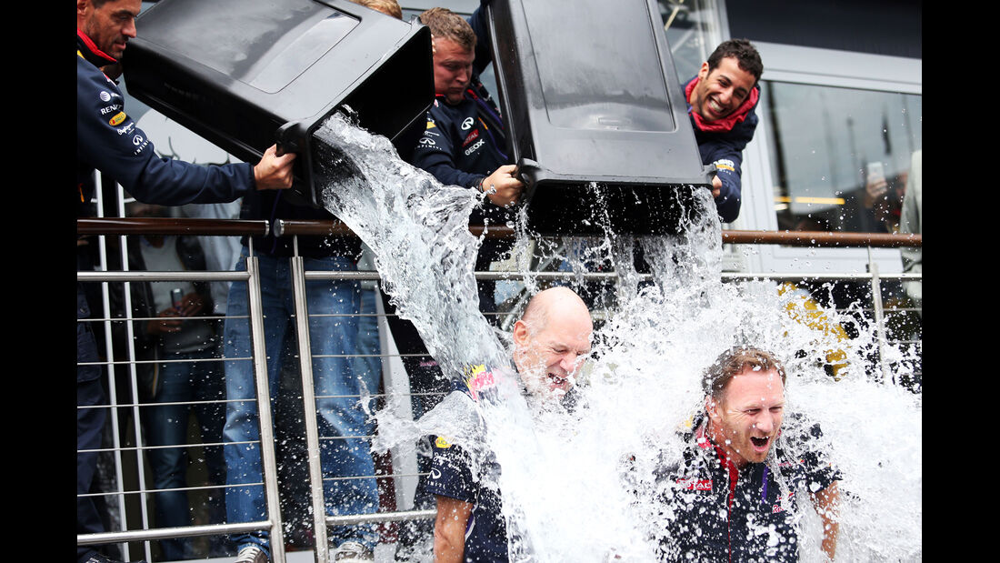 Adrian Newey & Christian Horner - Red Bull - Formel 1 - GP Belgien - Spa-Francorchamps - 23. November 2014