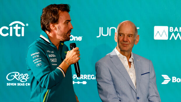 Adrian Newey & Fernando Alonso - Aston Martin 2024