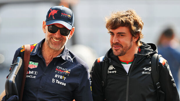 Adrian Newey & Fernano Alonso