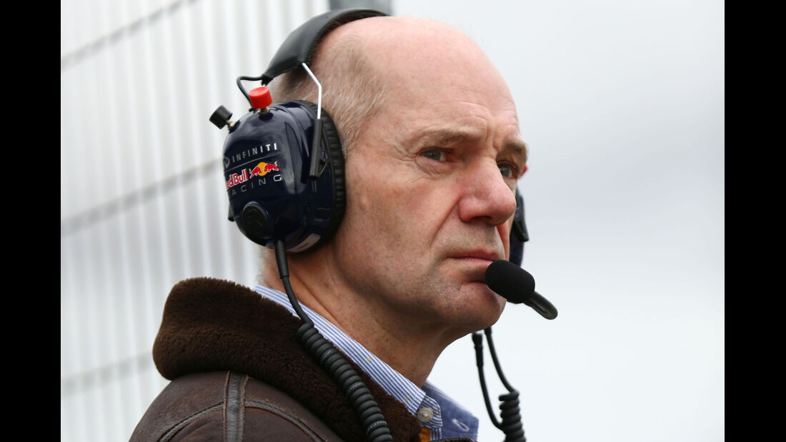 Adrian Newey - Red Bull - Formel 1-Test - Jerez - 3. Februar 2015