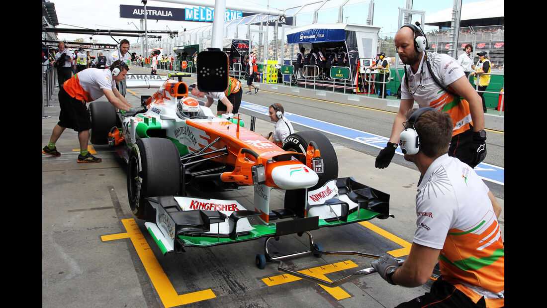 Adrian Sutil - Force India - Formel 1 - GP Australien - 15. März 2013