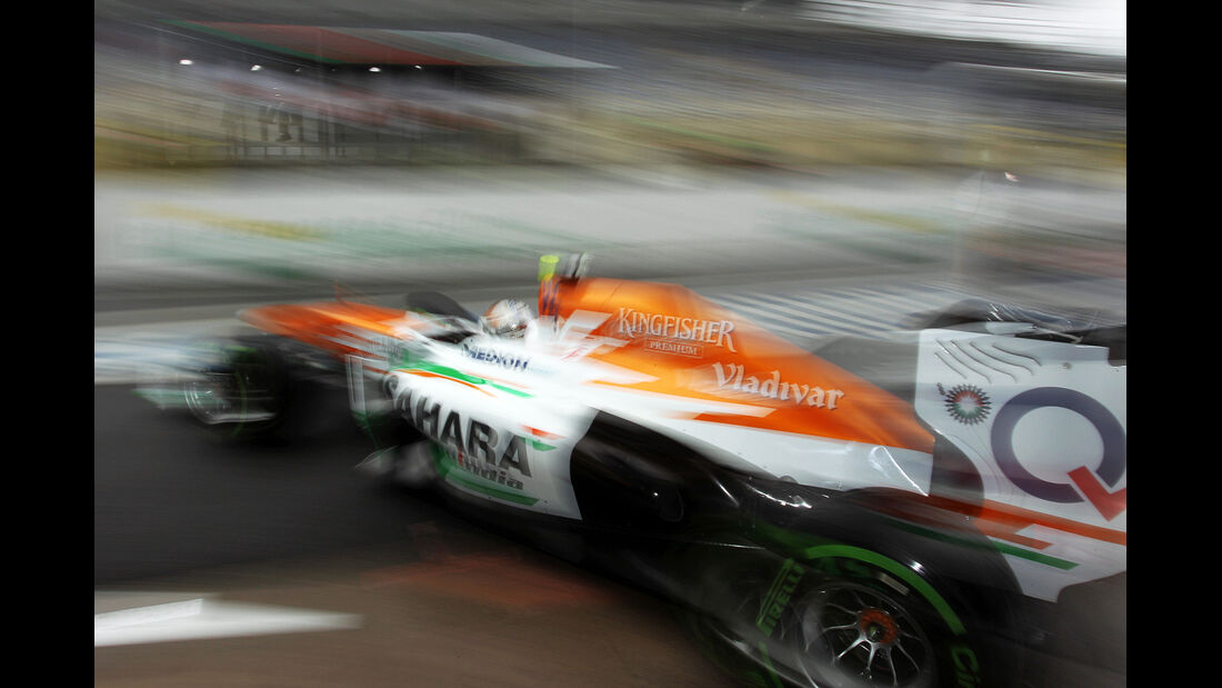 Adrian Sutil - Force India - Formel 1 - GP Brasilien - 22. November 2013