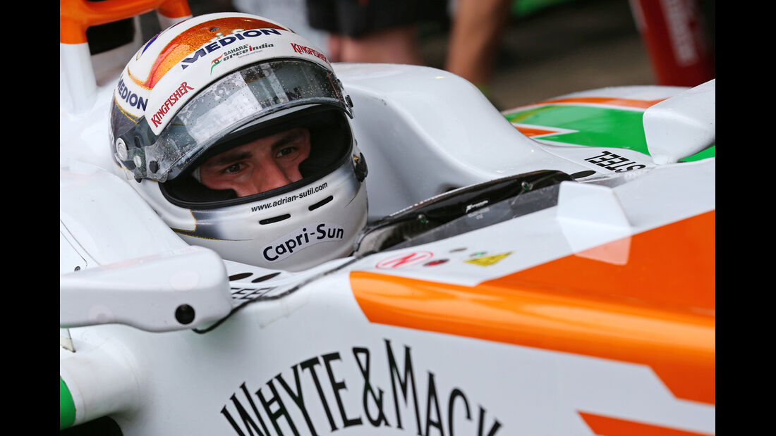 Adrian Sutil - Force India - Formel 1 - GP Brasilien - 22. November 2013